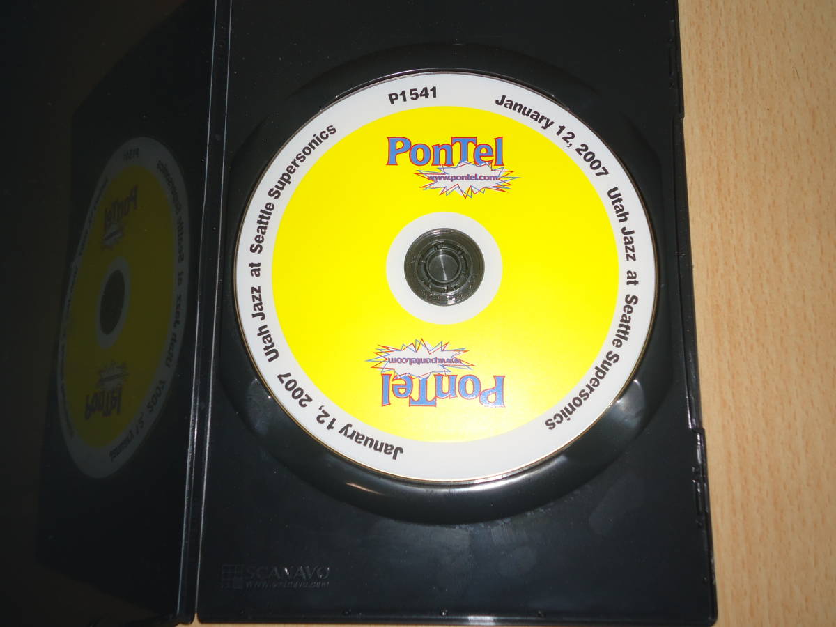 PONTEL社 NBA 06-07シーズン ジャズvsソニックス レイアレン キャリアハイ54P DVDの画像2