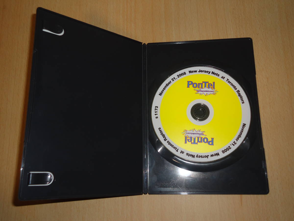 PONTEL社 NBA 08-09シーズン ネッツvsラプターズ カーターｖｓボッシュ DVDの画像2