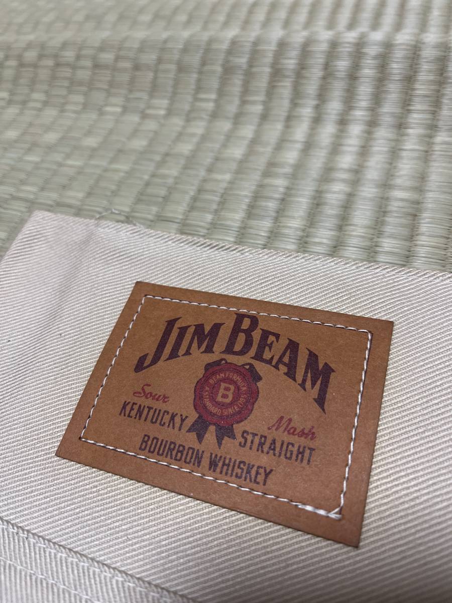 JIM BEAM Bobson ボブソン ノートカバー？ ビンテージ デッドストック 未使用 希少 レア 廃盤 人気 デザイン 紙パッチ 薄ベージュ系 送料込_画像2