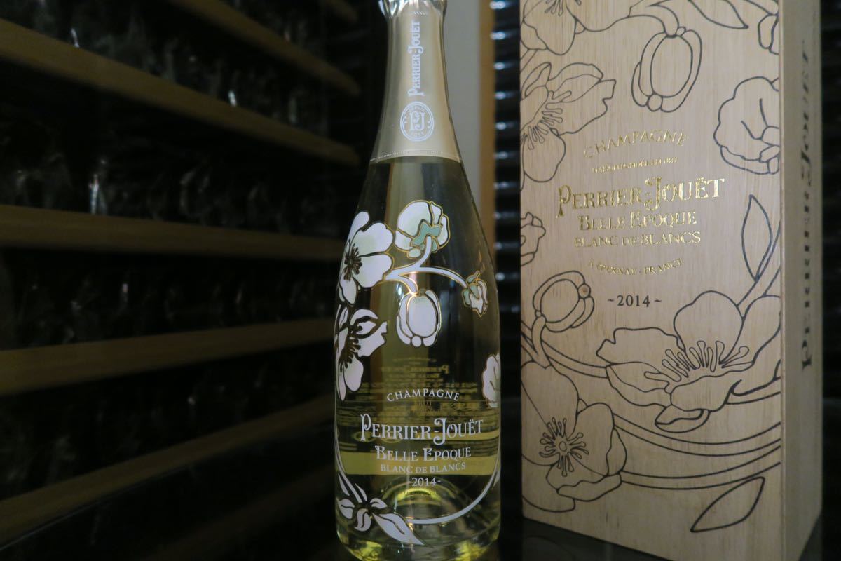 ペリエジュエ ベルエポック ブランドブラン 2014年 正規品 シャンパン 箱 ケース付き_画像1