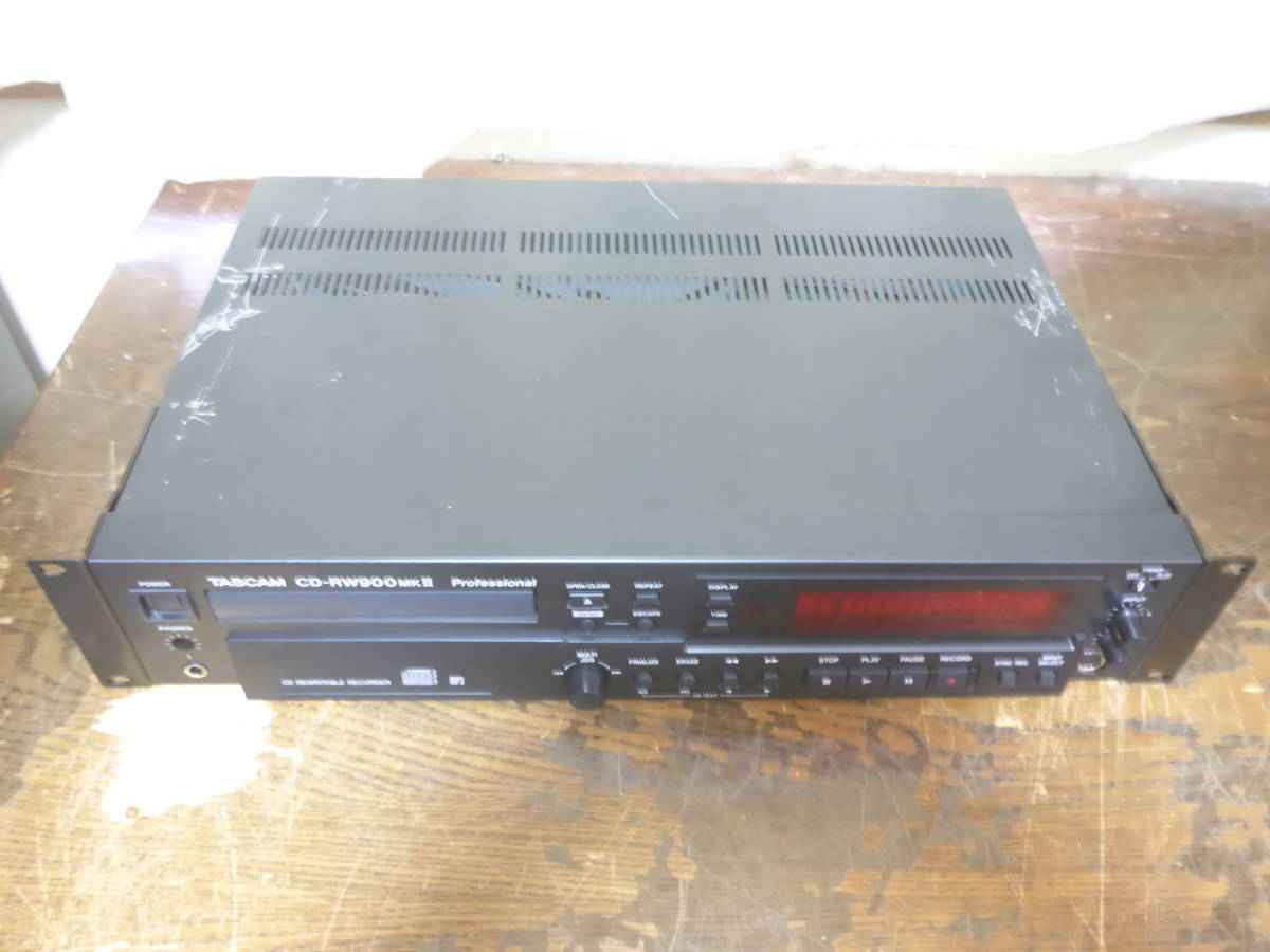 TASCAM CD-RW900MK2業務用CDレコーダー タスカム_画像2