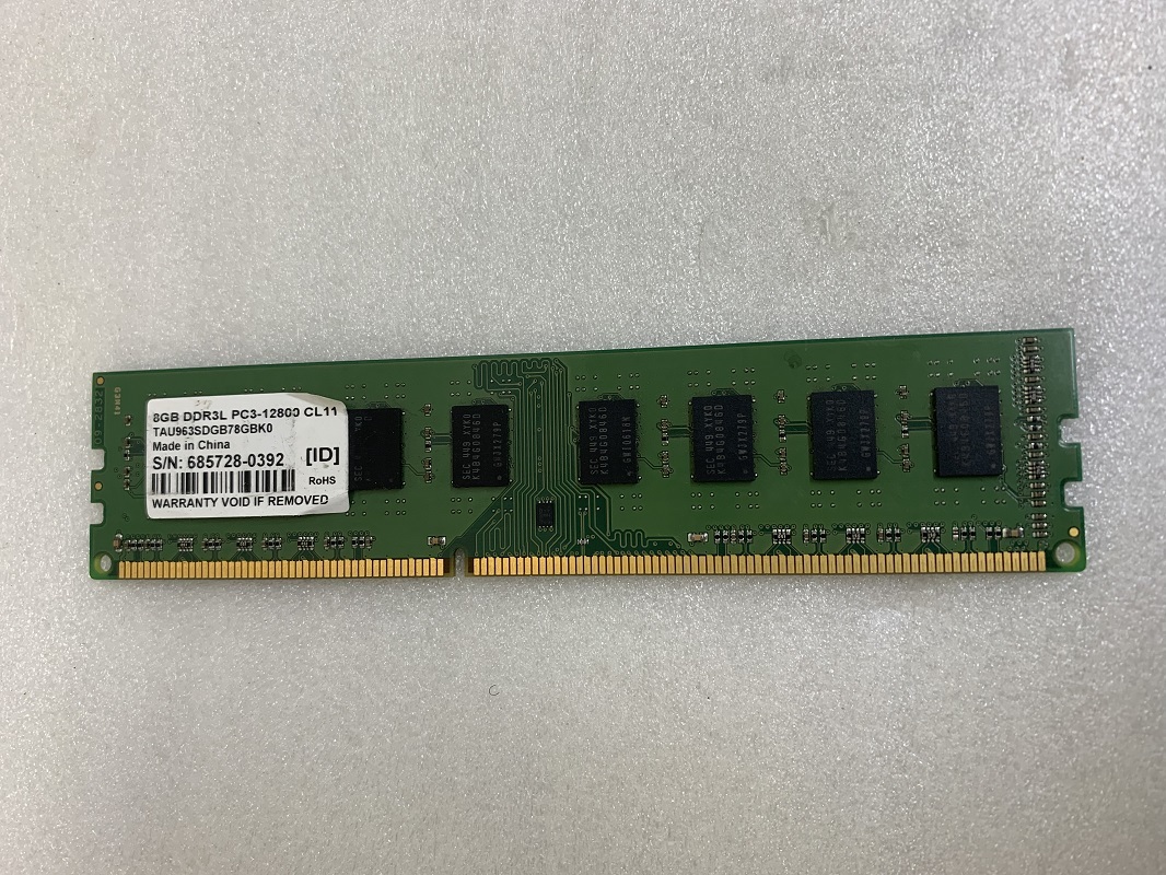 I.O DATA PC3-12800U 8GB DDR3 デスクトップ用 メモリ 240ピン DDR3-1600 8GB DDR3 DESKTOP RAM_画像2