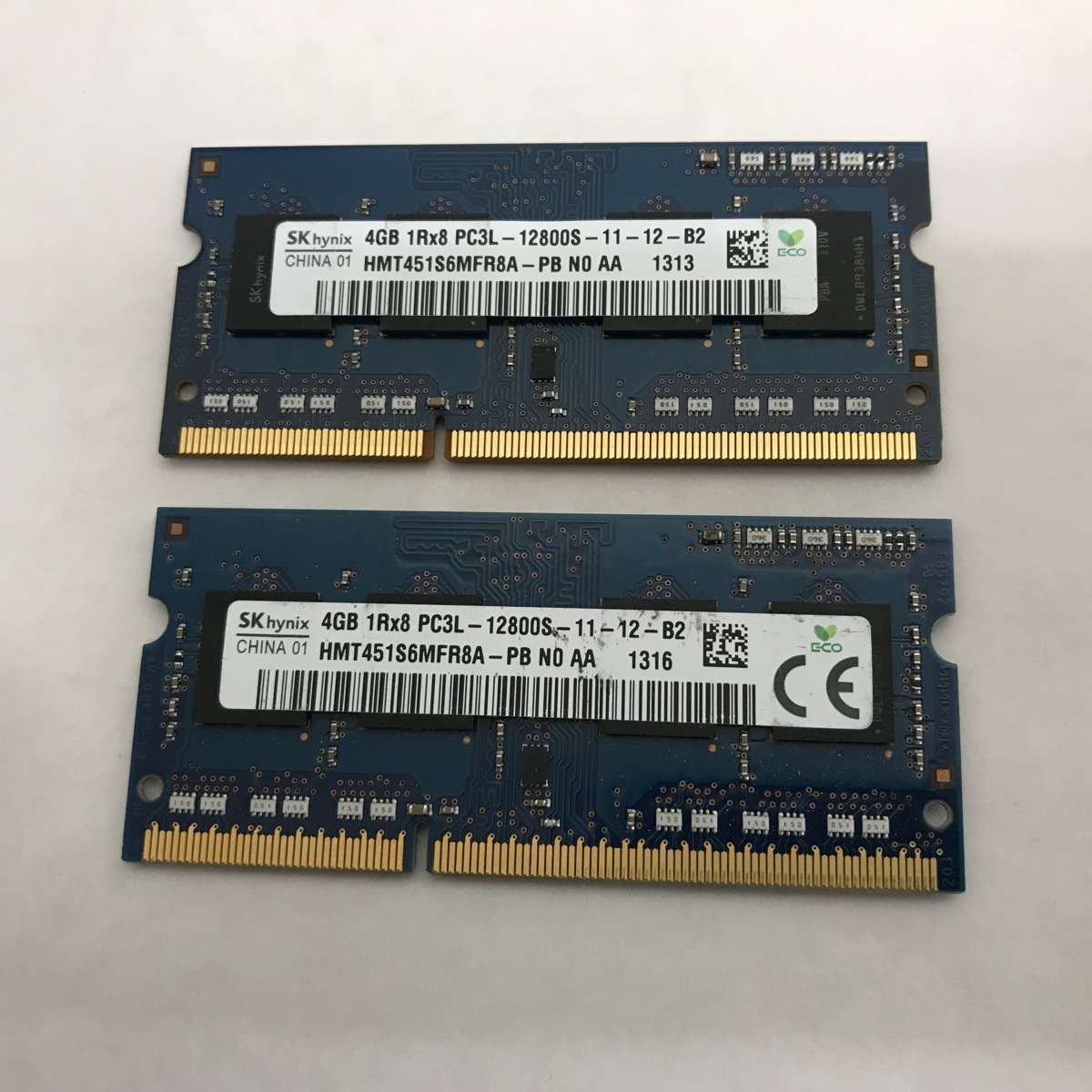 SK HYNIX 1Rx8 DDR3L-1600 4GB 2枚セットで 8GB PC3L-12800S 4GB 2枚 DDR3Lノートパソコン用メモリ 204ピン DDR3 204ピン Non-ECCメモリ_画像9