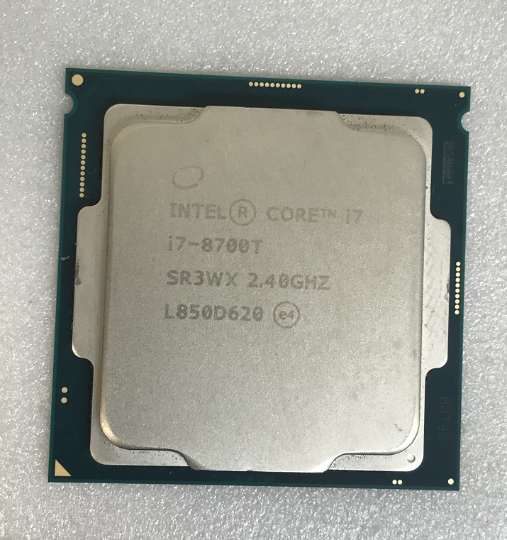 CPU インテル Core i7-8700T 2.40GHz SR3WX LGA1151 Intel Core i7 8700T CORE i7 第8世代 プロセッサー 中古動作確認済み_画像1