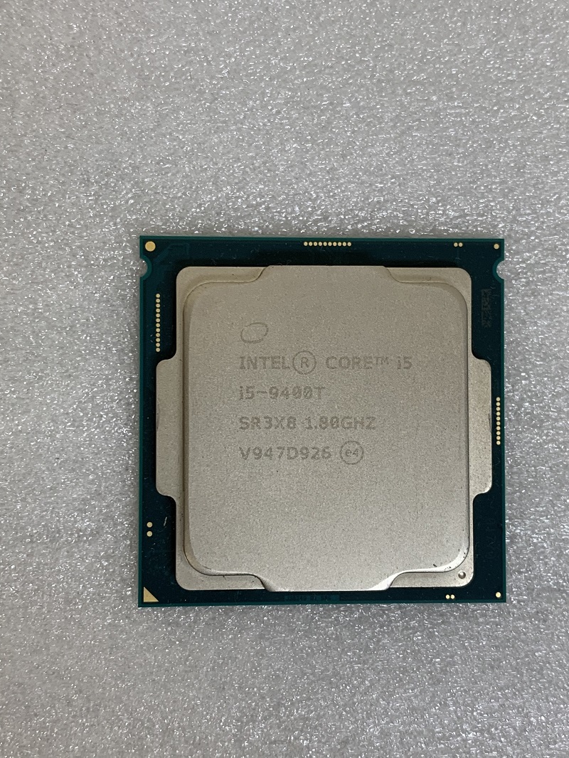 CPU インテル Core i5-9400T 1.80GHz SR3X8 LGA1151 i5第9世代 プロセッサー Intel Core i5 9400T 中古 動作確認済み_画像1