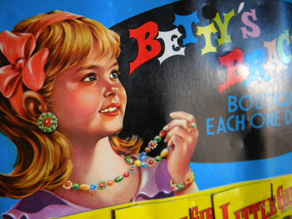 当時物 70's ★★高級 BETTY BRACELET カラフル 宝石 ブレス＆指輪 12p set !! おしゃれ 昭和40年代 ホンコン製★★未使用デッドストック品_画像2