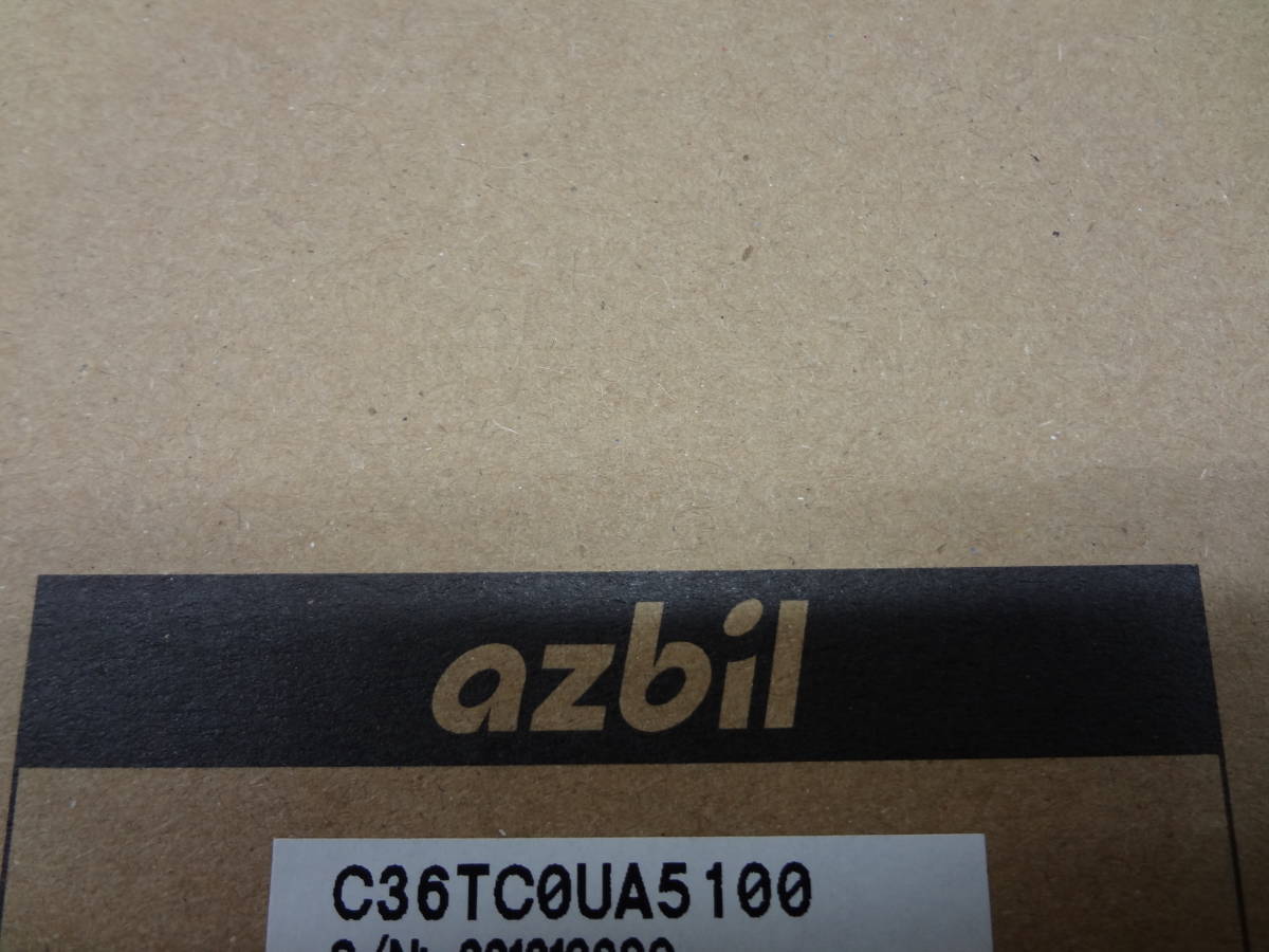 azbil　アズビル　デジタル指示調節計　C36TC0UA5100　未使用品_画像3