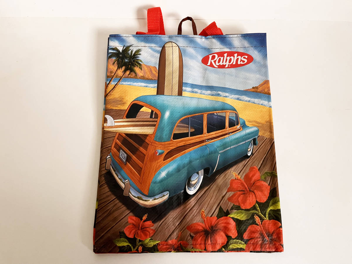 ★新品未使用＊アメリカ Ralphs ラルフス エコバッグ スーパー リユース reusable bag★の画像1