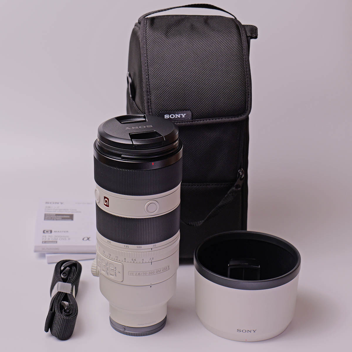 SONY 望遠ズームレンズ　FE 70-200mm F2.8 GM OSS II（SEL70200GM2）保護フィルター付き　送料無料_画像1