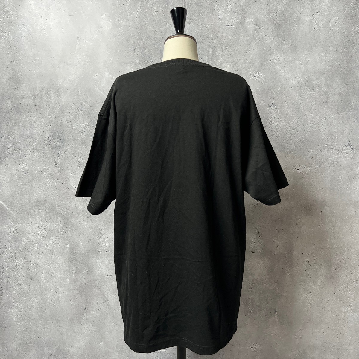 新品 未使用 / NieR CLOTHING ニーア クロージング / HALF SLEEVE CUTSEW ONE君 半袖 Tシャツ / ユニセックス XL サイズ / 黒 ブラック_画像7