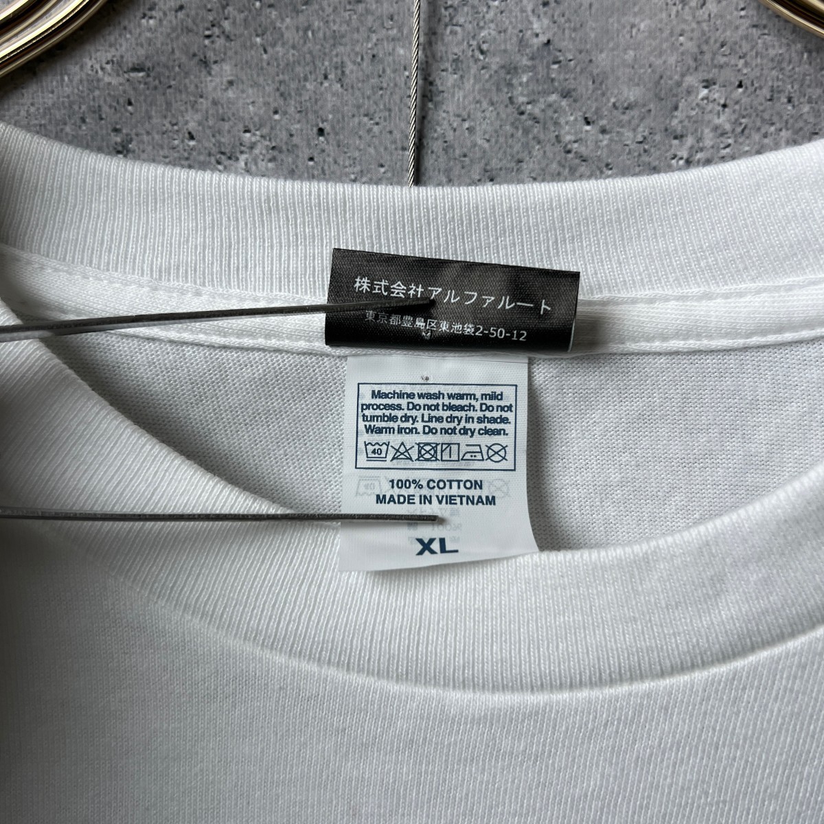新品 非売品 / NieR CLOTHING ニーア クロージング / 【毎日同じ事の繰り返し】 長袖 Tシャツ ロンT / ユニセックス XL / 白 ホワイト_画像7