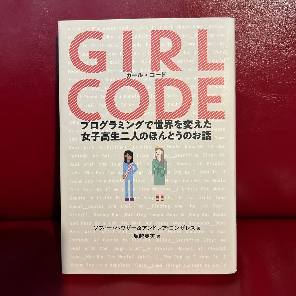 ガール・コード　プログラミングで世界を変えた女子高生二人のほんとうのお話 ソフィー・ハウザー／著　アンドレア・ゴンザレス／著