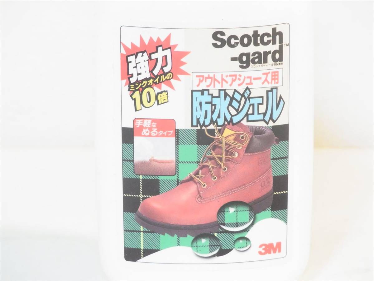 送料無料 スコッチガード ACOTCH GARD 3M ミンクオイル 防水ジェル レザージェル 革靴防水クリームの画像2