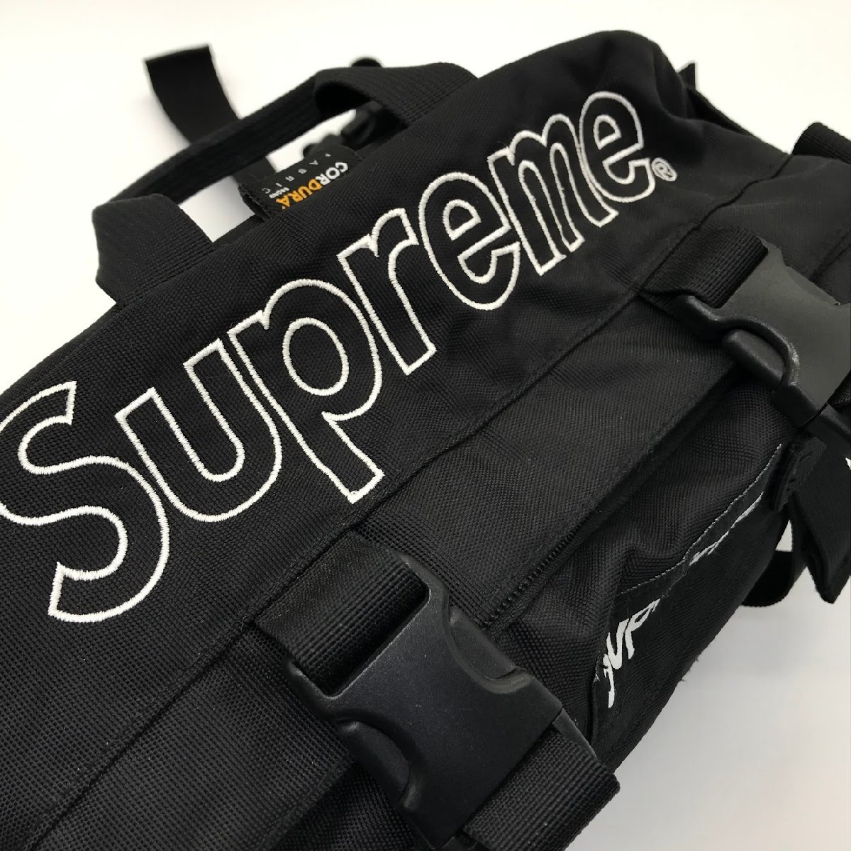 [121-5198] Supreme/19AW/Waist Bag/ウエストバッグ/ボックスロゴ/ブラック_画像4