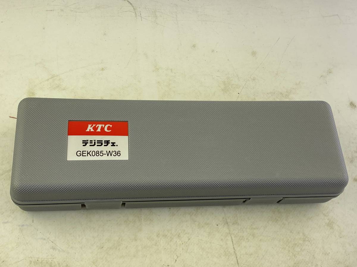 【動作確認済】 KTC(京都機械工具) デジラチェ　モンキタイプ GEK085-W36 工具_画像4