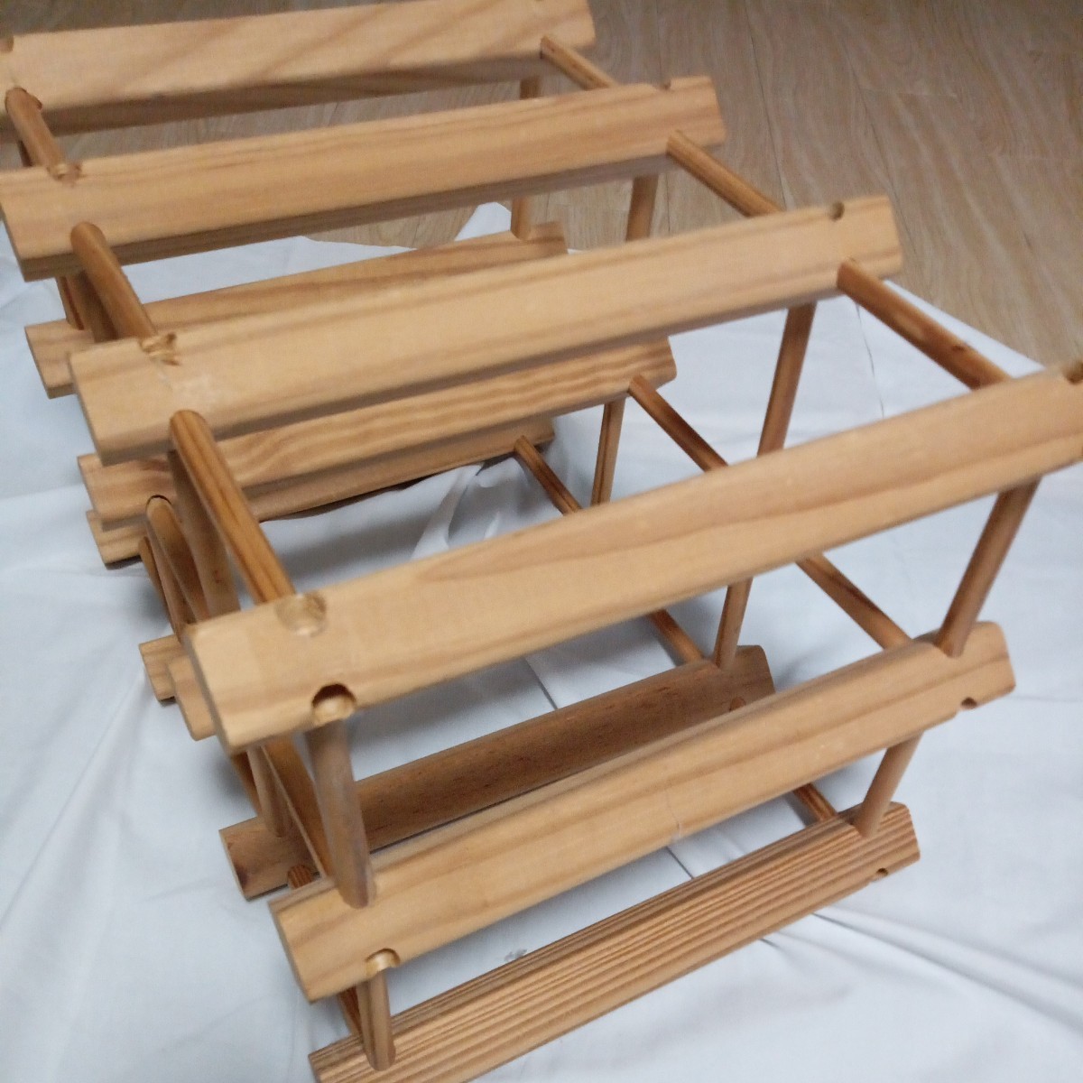  wine rack wooden assembly type. most low 9ps.@ is,.... distribution free shipping .,