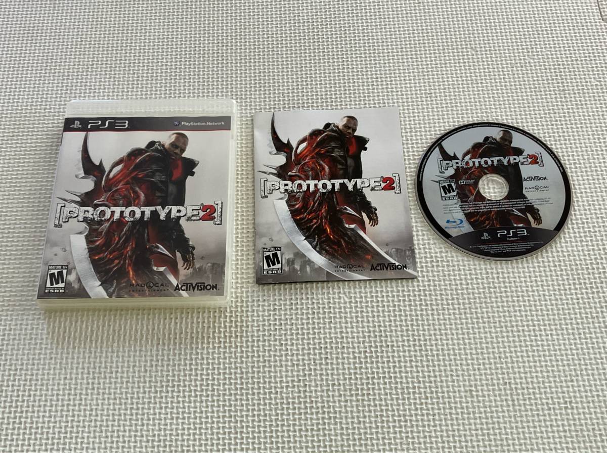 北米版　23-PS3-160　プレイステーション3　PROTOTYPE2　プロトタイプ2　動作品　PS3　プレステ3