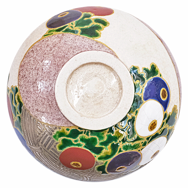 【送料無料】【骨董品】淺野紫仙作★茶椀★玉菊★茶道具★茶器★陶蕓★箱付★置物★アンティーク★