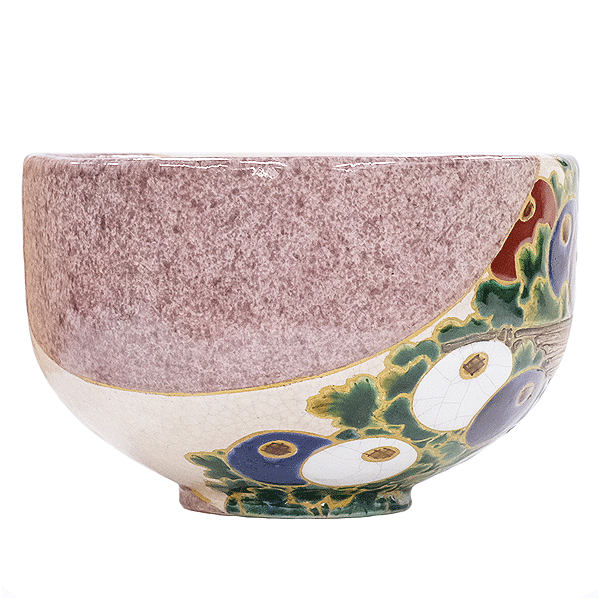 【送料無料】【骨董品】淺野紫仙作★茶椀★玉菊★茶道具★茶器★陶蕓★箱付★置物★アンティーク★