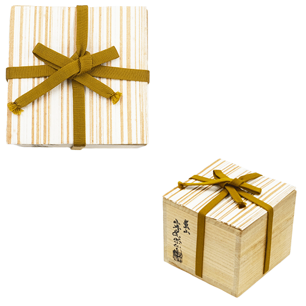 【送料無料】【骨董品】淺野紫仙作★茶椀★玉菊★茶道具★茶器★陶蕓★箱付★置物★アンティーク★