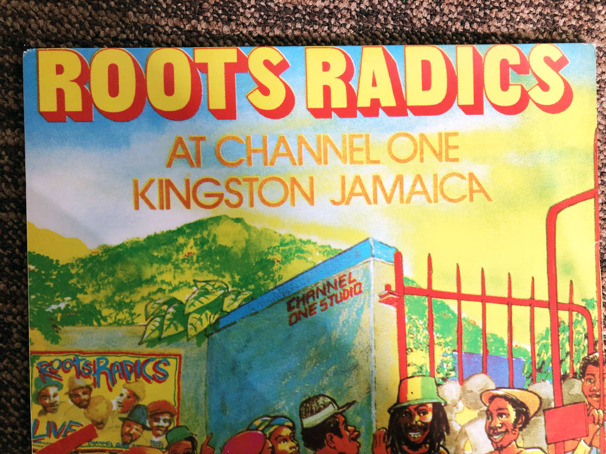◎★ 中古★LPレコード　「ROOTS RADICS / At Channel One Kingston Jamaica」　レゲェ音楽【LAP100LA】CL5W_画像7