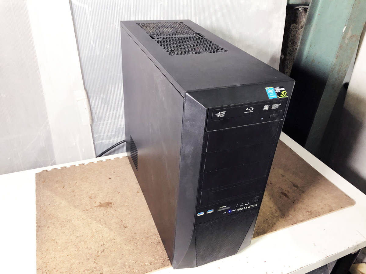 ◎★ 中古★GALLERIA/ガレリア　デスクトップPC　パソコン　Core i7　Blu-ray対応【PC機器】CMWW_画像1