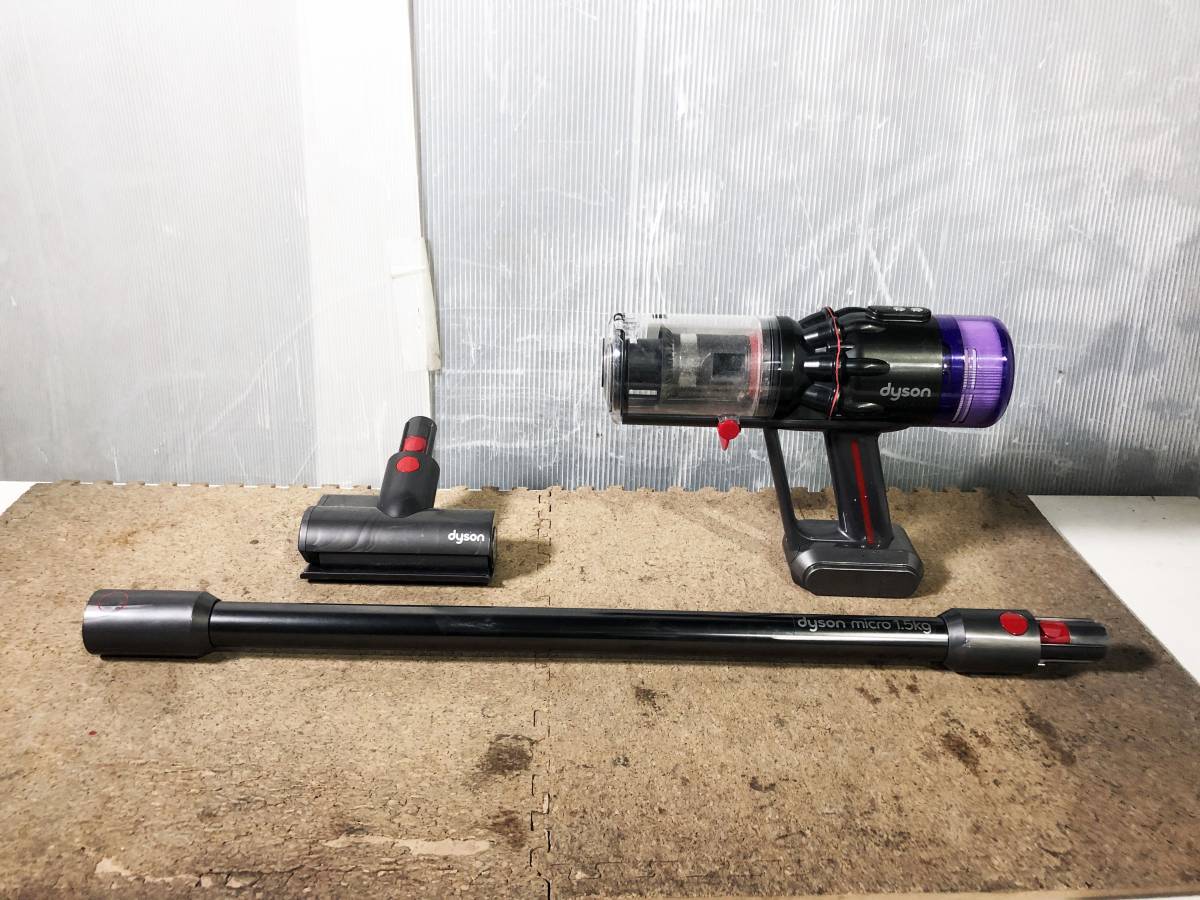 ◎★ 中古★dyson/ダイソン　Micro　コードレス掃除機　充電式サイクロンクリーナー　スタンド付き【SV21】CP33_画像3