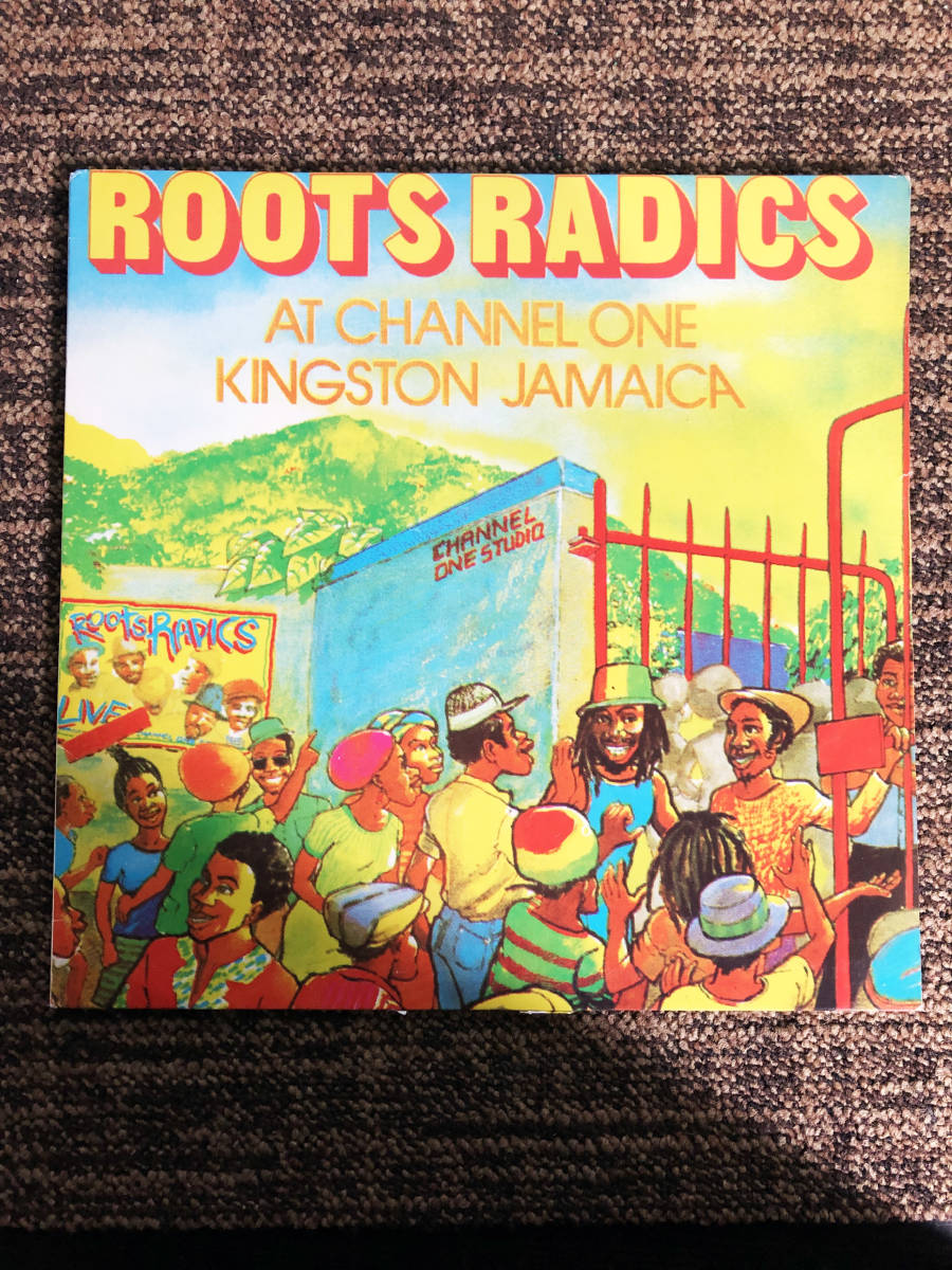 ◎★ 中古★LPレコード　「ROOTS RADICS / At Channel One Kingston Jamaica」　レゲェ音楽【LAP100LA】CL5W_画像6