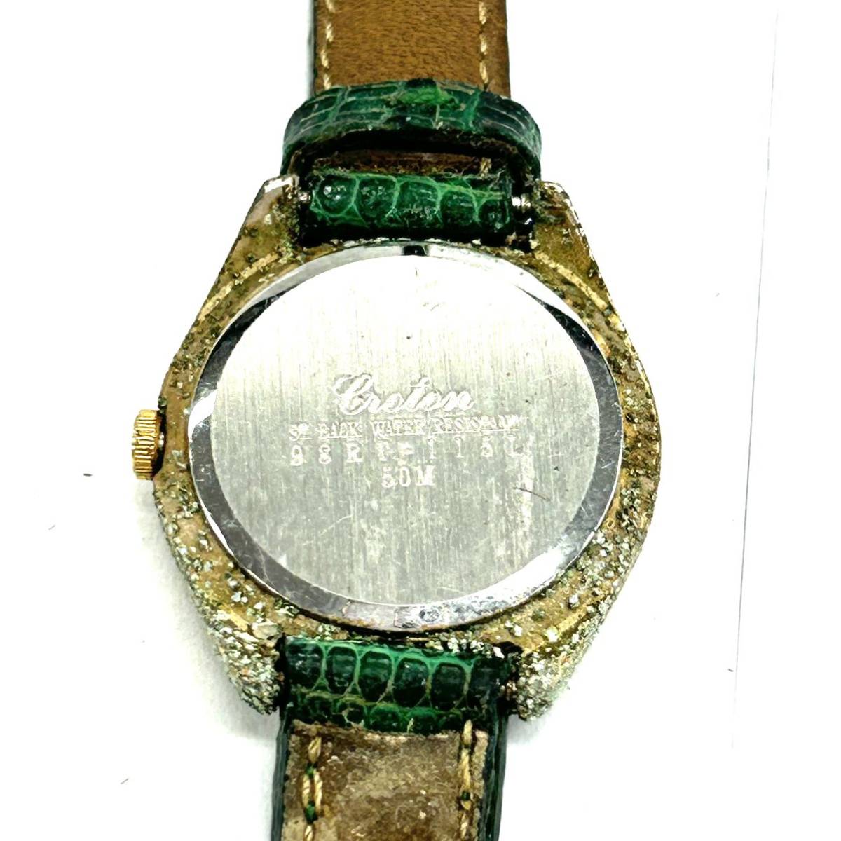 Y128 腕時計 まとめ LONGINES Q&Q CROTON GRANDEUR CYMA ジャンク品 中古 訳あり_画像8