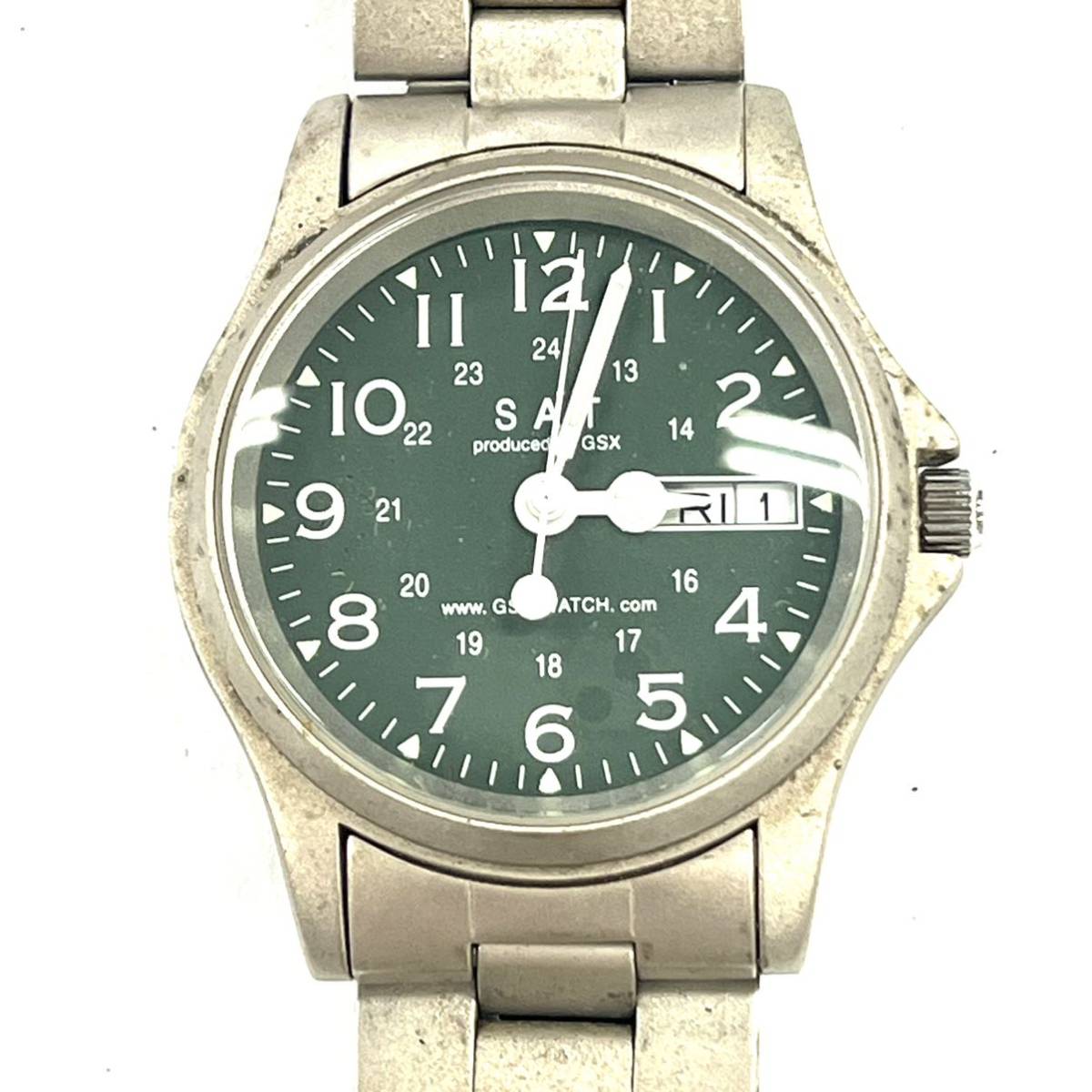 N135 腕時計 まとめ swatch Lapini TRUSSARDI KANSAI SELECTION SAT004 クォーツ ジャンク品 中古 訳あり_画像6