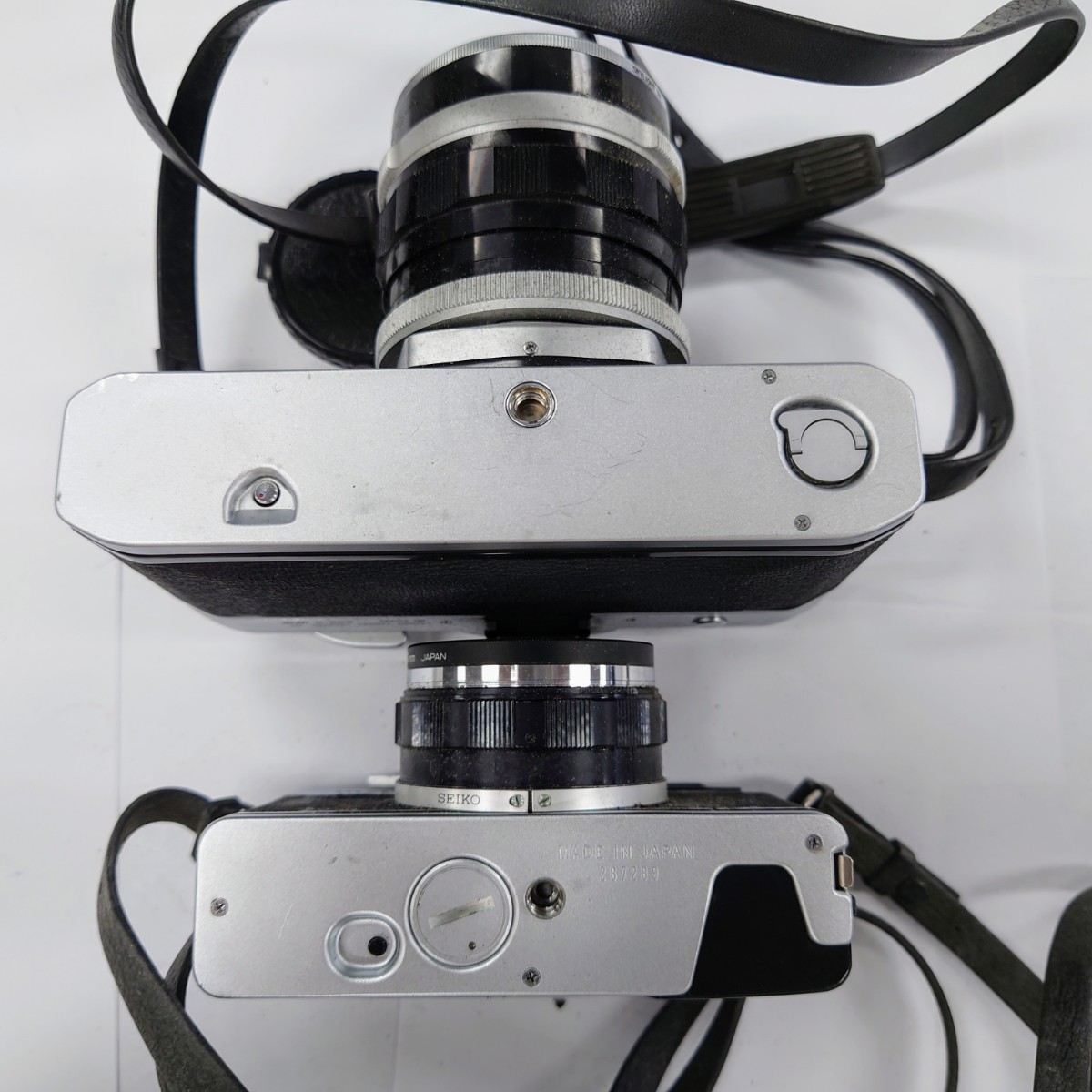I326 フィルムカメラ まとめ OLYMPUS 35DC F.ZUIKO 1:1.7 f=40mm Canon FT LENS FL 50mm 1:1.4 Ⅱ NO.135091 中古 ジャンク品 訳あり_画像6