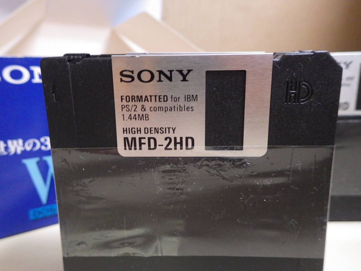 ★ SONY 3.5インチ MFD-2HD フロッピーディスク 20枚 Windows用 フォーマット済み 未使用品_画像2