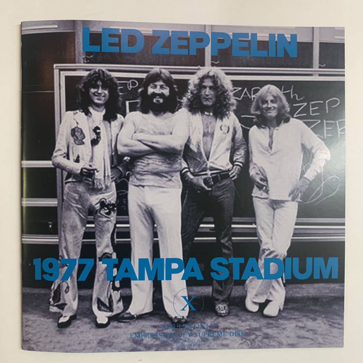 LED ZEPPELIN / THUNDER STORM「タンパスタジアムの黒い金曜日」TAMPA STADIUM 1977 promo versionブックレット付き！激レア！_画像5