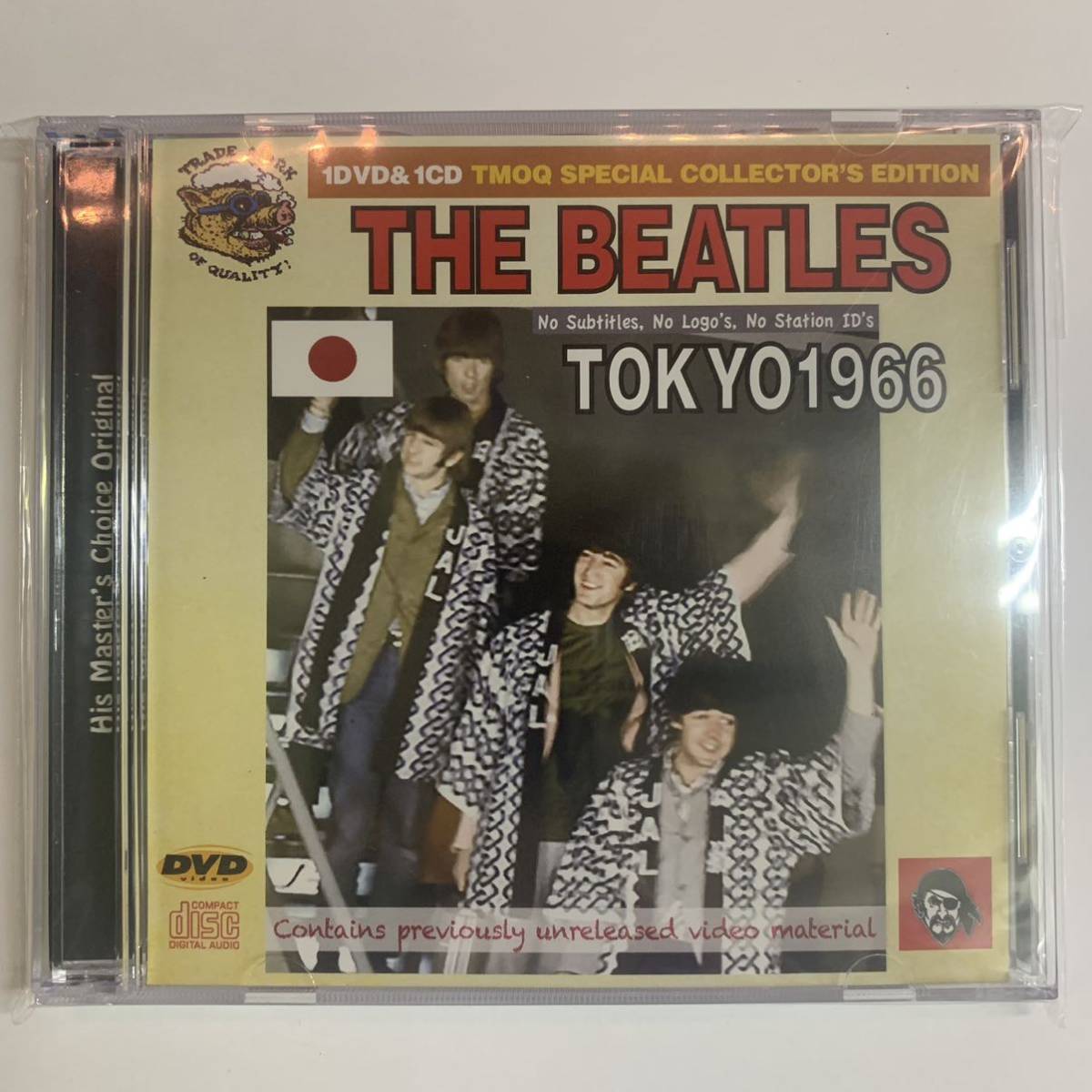 The Beatles ザ・ビートルズ TOKYO 1966 - TMOQ Special Collector's Edition (DVD+CD)武道館 Yellow Dog系列　本物！これがベスト！_画像1