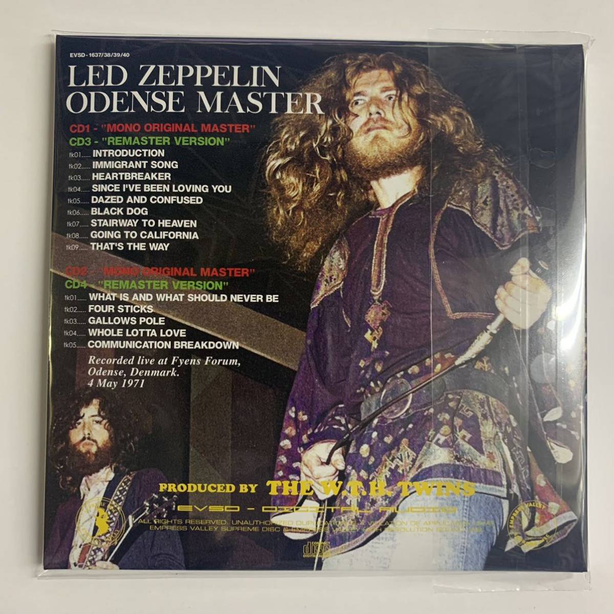 LED ZEPPELIN / ODENSE MASTER 4CD version EMPRESS VALLEY 新作！限定200セット！正真正銘マスタートランスファー！帯付紙ジャケット仕様_画像2