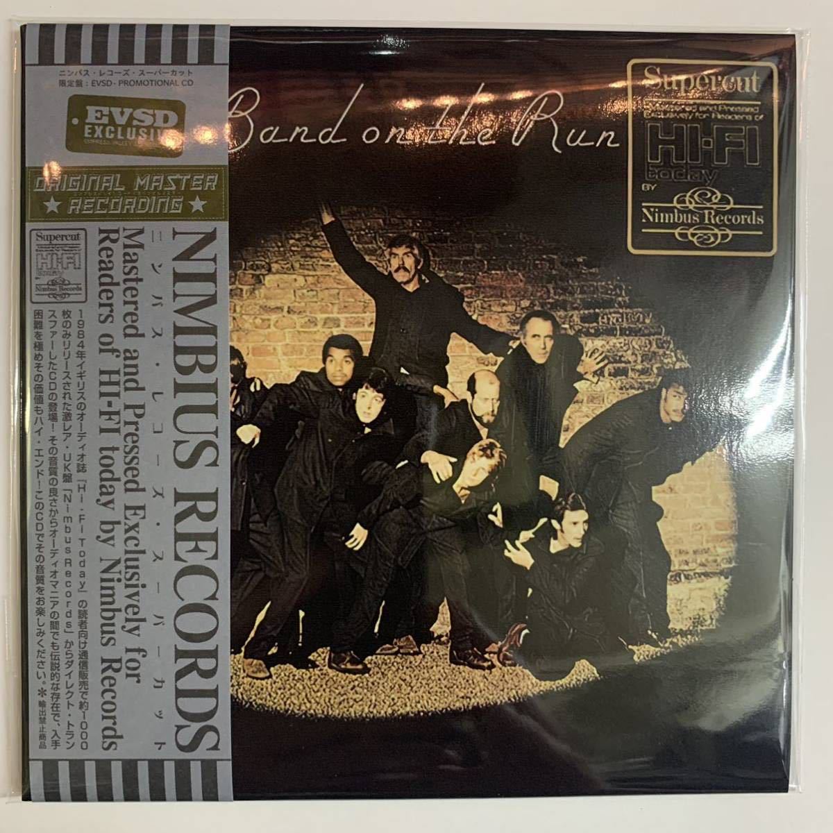 Paul McCartney and the Wings / Band On the Run Nimbus Records Supercut 高音質盤の最高峰ニンバスレコード！デジタル化！_画像1