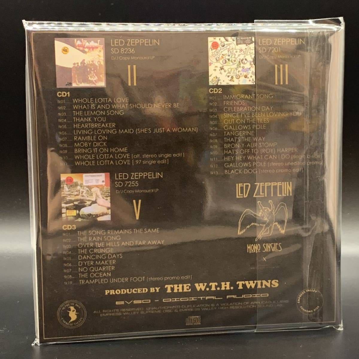 LED ZEPPELIN : レッド・ツェッペリンの秘密　MONO ALBUM 3CD BOX SET Empress Valley Supreme Disk 話題のアイテム入荷です！_画像3