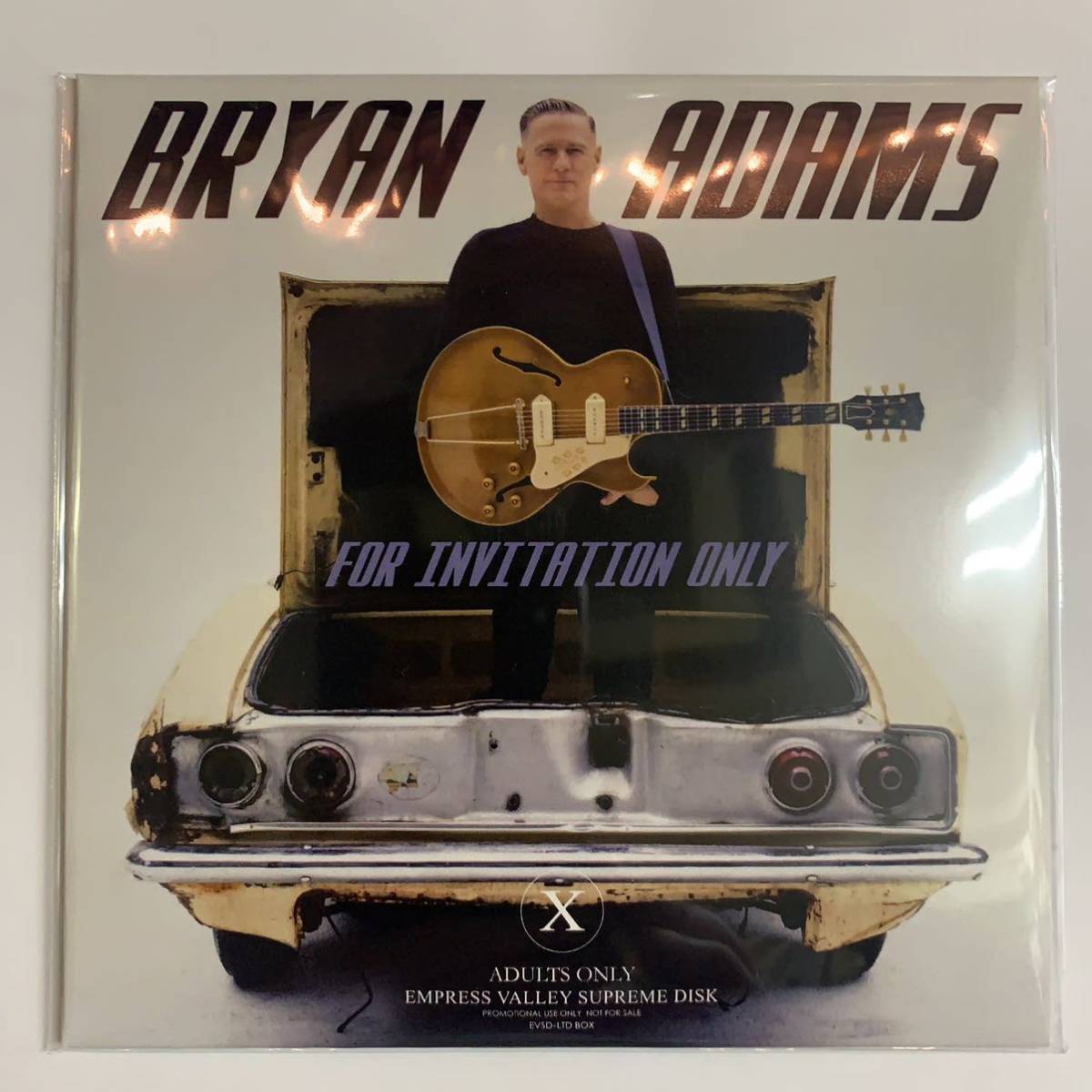 BRYAN ADAMS / FOR INVITATION ONLY (2CD) 最新ライヴをIEMサウンドボードで収録したファン必携アイテム！超嬉しいプレスCDでのお届け_画像1