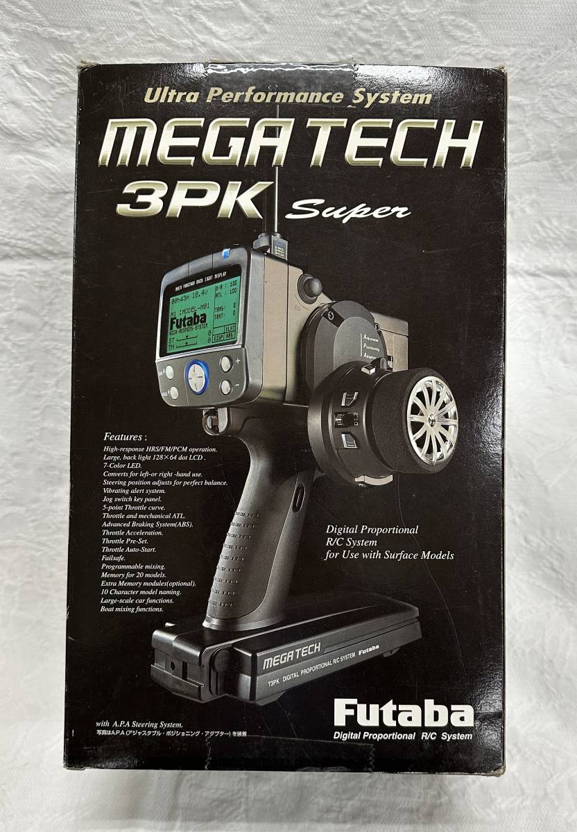 ◇Futaba フタバ MEGATECH 3PK Super 3PK-FM40 ジャンク ラジコン プロポ 送信機 _画像1