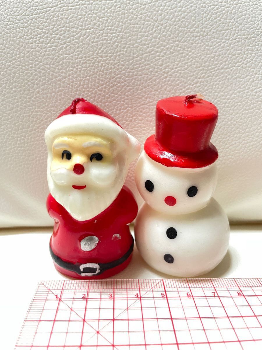 【まとめ売り】キャンドル サンタ 雪だるま 松ぼっくり ろうそくクリスマスキャンドル クリスマス