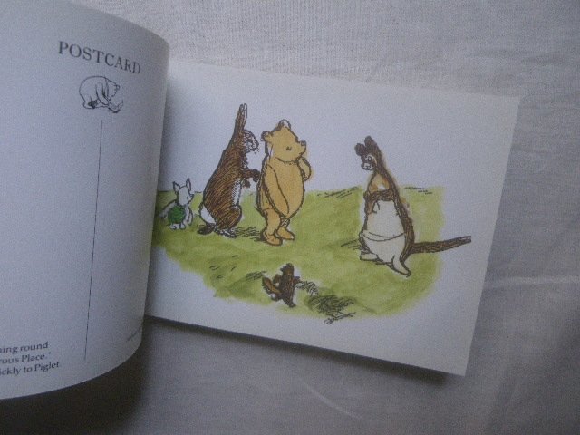 くまのプーさん ポストカード30点 洋書 A.A.ミルン + E.H.シェパード Winnie-the-Pooh Postcard Book A. A. Milne + E. H. Shepard_画像3