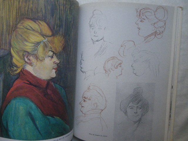  low Trek foreign book Toulouse-Lautrec woman . picture * poster bell Epo k/ circus / Paris *mon maru toru painter / Mulan rouge /kyabare-