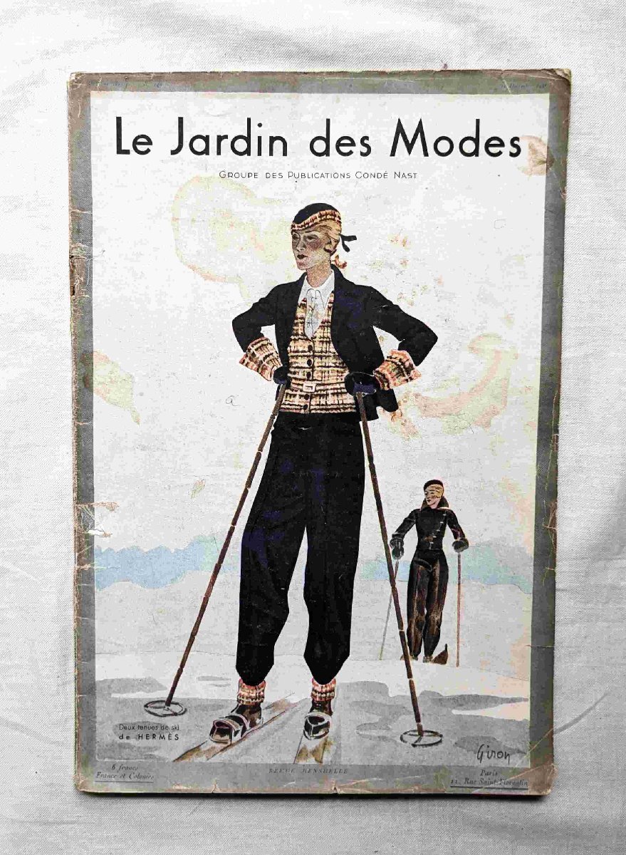 1931年 Le Jardin des Modes フランス 女性ファッション Lucien Vogel/エルメス Hermes/ジャンヌ・ランバン/Marcel Rochas/スキャパレリ_画像1