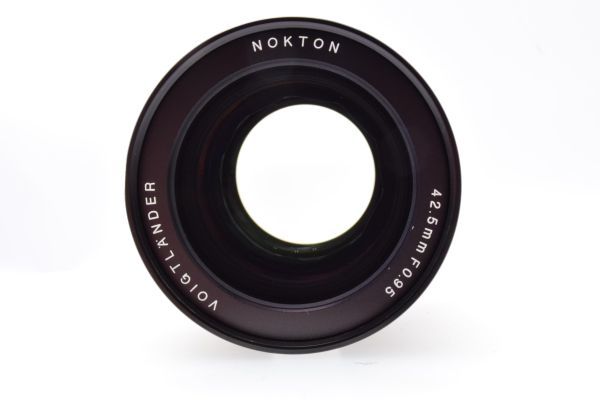 ≪極上品≫ Voigtlander (フォクトレンダー) NOKTON 42.5mm F0.95 (マイクロフォーサーズ用) #502