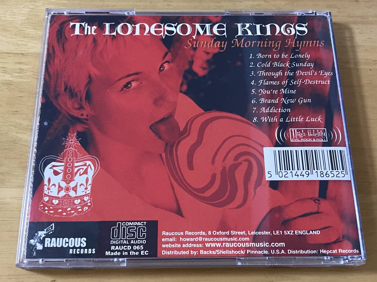 The Lonesome Kings Sunday Morning Hymns 輸入盤CD 検: Psychobilly Punkabilly サイコビリー Hot Roddin' Romeos Meteors Quakes Mad Sin_画像2