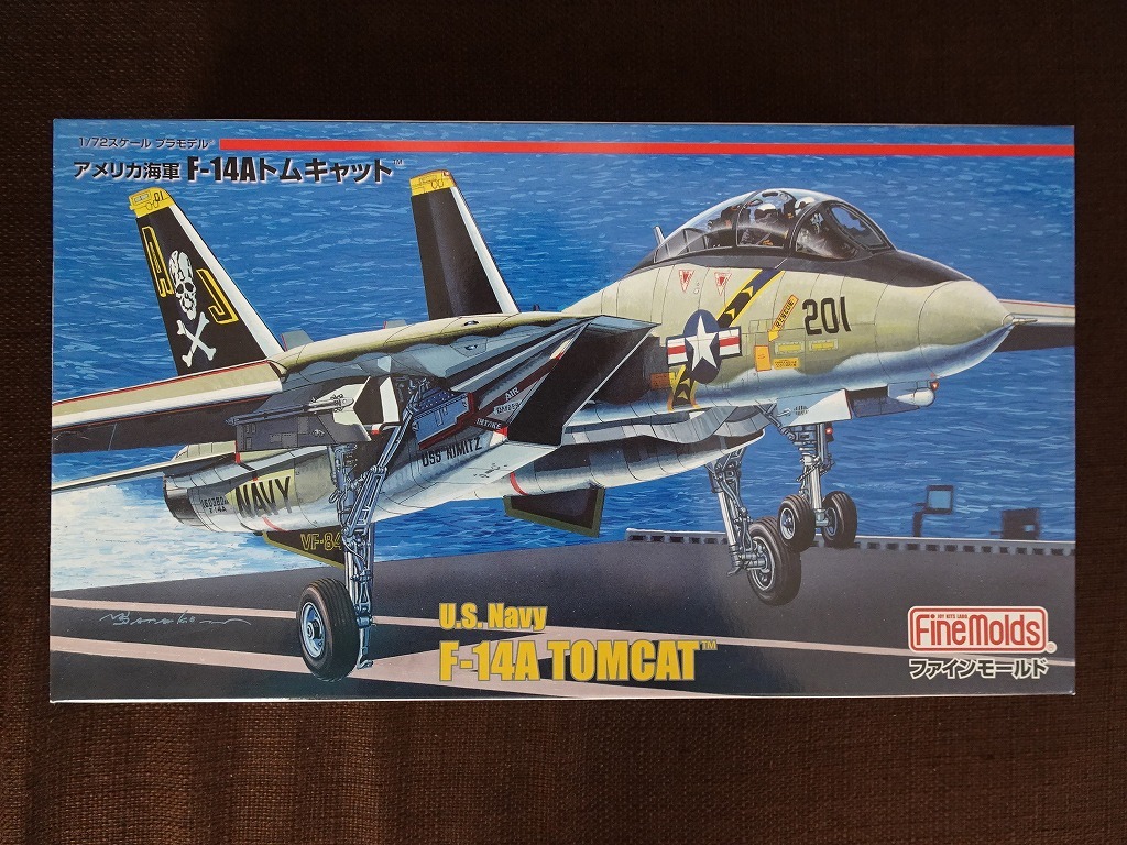 ■ファインモールド 1/72 F-14A トムキャット VF-84 ジョリー・ロジャース製作可能! 定形外発送OK TOMCAT スカル ドクロ_画像1