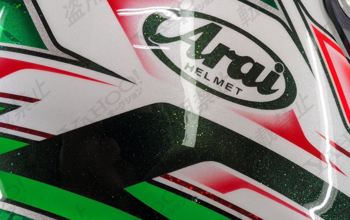 アライ Arai SK-6 PED カスタムペイント完成品 Mサイズ 新品即納 カートレース サーキット走行会 TONY KART トニーカート_画像8