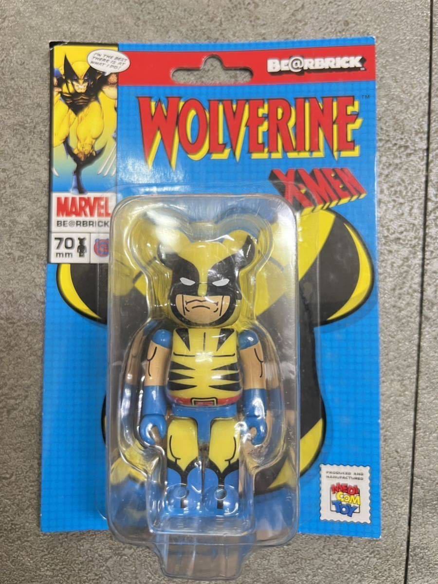 レア 新品未開封 X-men X men WOLVERINE BE@RBRICK 100% ウルヴァリン メディコムトイ ベアブリック MARVEL_画像2