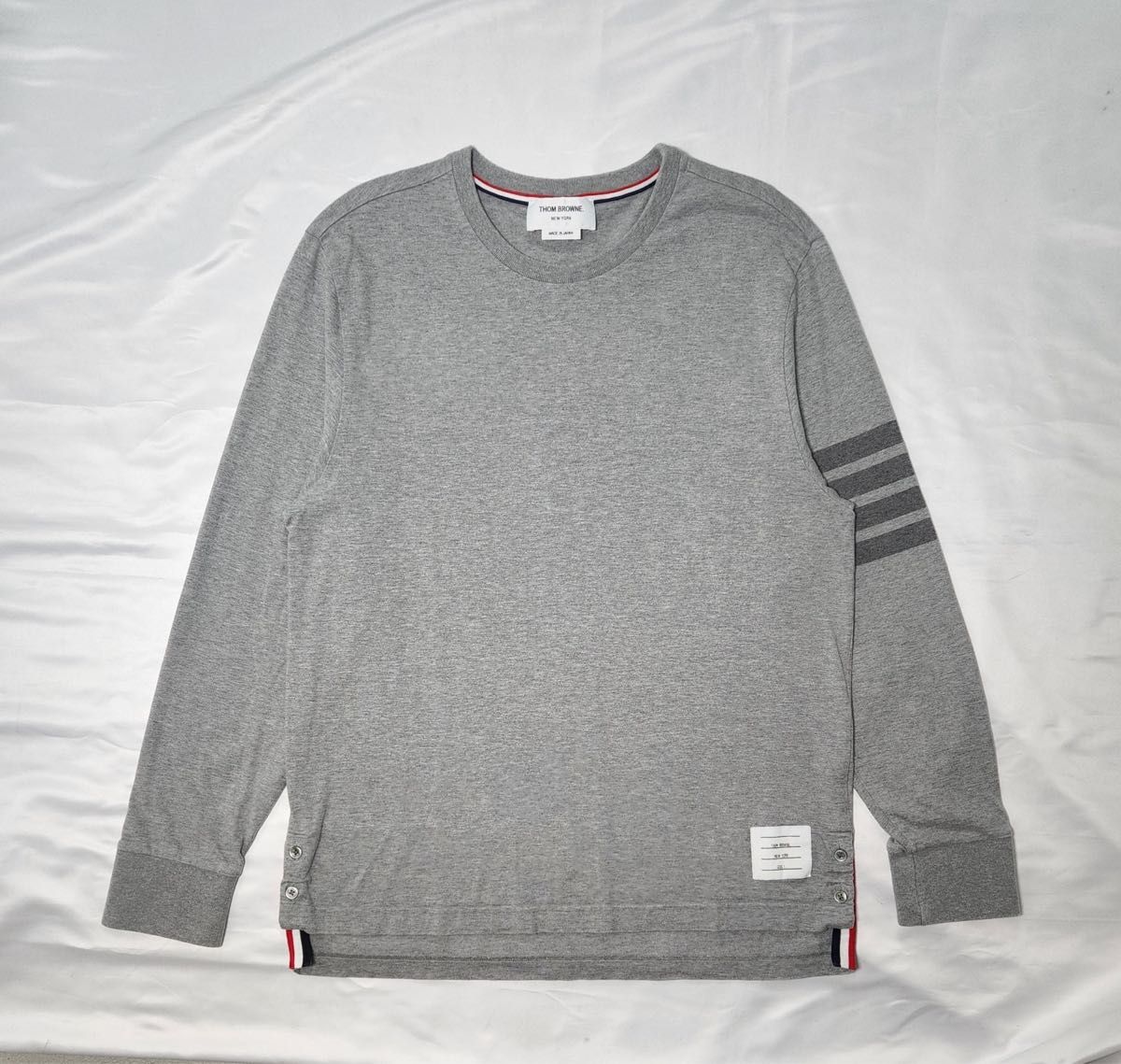 Thom Browne トムブラウン 長袖カットソー/ロングTシャツ/ロンT Thom Browne トムブラウン 長袖カットソー/ロングTシャツ/ロンT