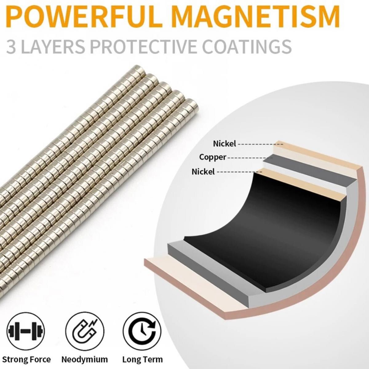 超強力 小型 多用途 丸形マグネット 磁石 小型丸ディスク100個4mm×2mm